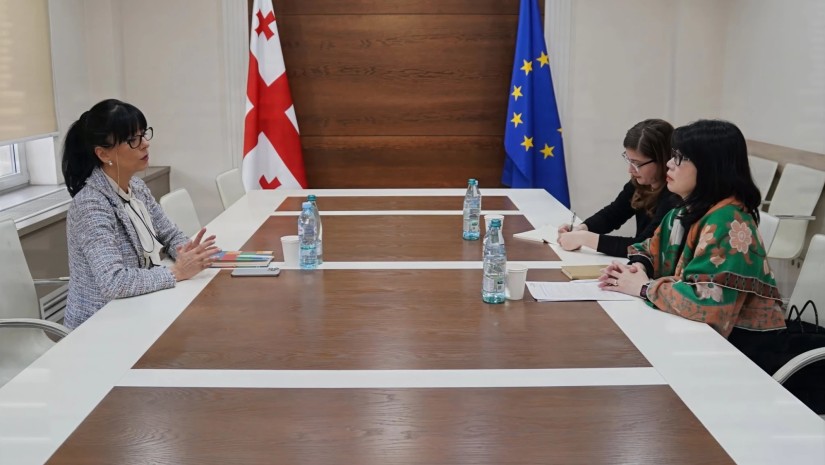  თეა ახვლედიანმა საქართველოში გაერო-ს ქალთა ორგანიზაციის (UN-WOMEN) ხელმძღვანელთან კაორი იშიკავასთან შეხვედრა გამართა.