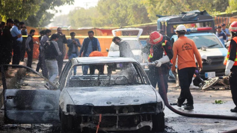 პაკისტანში მომხდარ ტერაქტზე პასუხისმგებლობა „თალიბანის“ დანაყოფმა აიღო