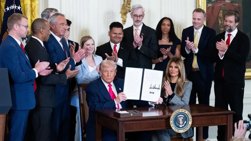 მელანია და დონალდ