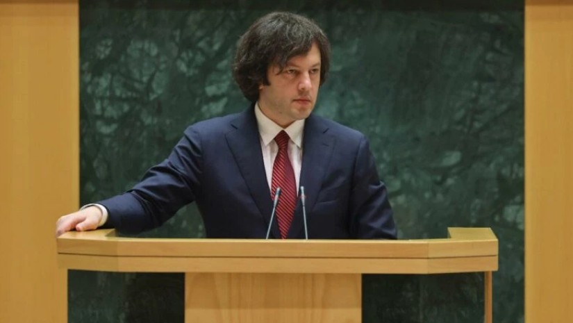 ირაკლი კობახიძე პარლამენტში