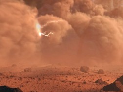 მარსზე ელვა დააფიქსირეს