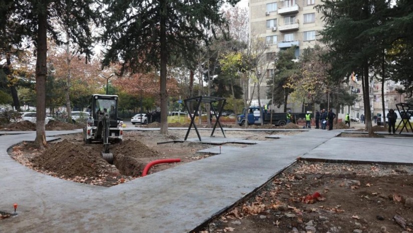 რეკრეაციული სივრცის მოწყობის სამუშაოები