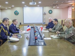  თავდაცვის ძალების მეთაური საფრანგეთის ელჩსა და თავდაცვის ატაშეს შეხვდა