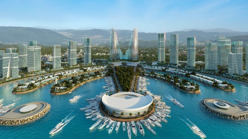 კუნძულის ტერიტორიაზე მრავალფუნქციური კომპლექსის მშენებლობა დაიწყო