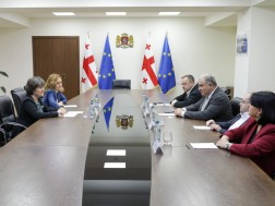 მიხეილ სარჯველაძე გაეროს ლტოლვილთა უმაღლესი კომისარიატის (UNHCR) საქართველოს წარმომადგენლობის ხელმძღვანელს შეხვდა მიხეილ სარჯველაძე გაეროს ლტოლვილთა უმაღლესი კომისარიატის (UNHCR) საქართველოს წარმომადგენლობის ხელმძღვანელს შეხვდა