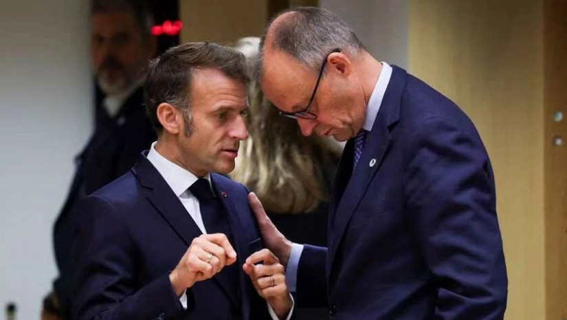 ემანუელ მაკრონი ფრიდრიხ მერცი