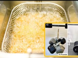 საჭმლის ზეთისგან შექმნეს წებო