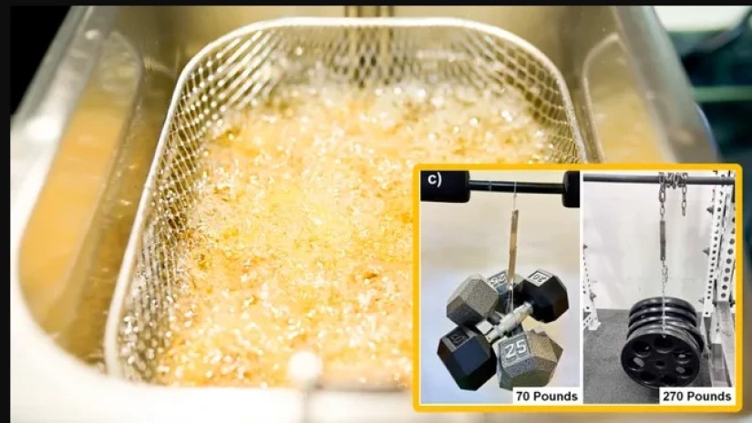 საჭმლის ზეთისგან შექმნეს წებო