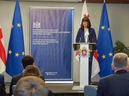 თეა ახვლედიანმა ოკუპირებული აფხაზეთის რეგიონიდან წარჩინებულ სტუდენტს, დიმიტრი გულიას სახელობის სახელმწიფო სტიპენდია და შესაბამისი სერტიფიკატი გადასცა