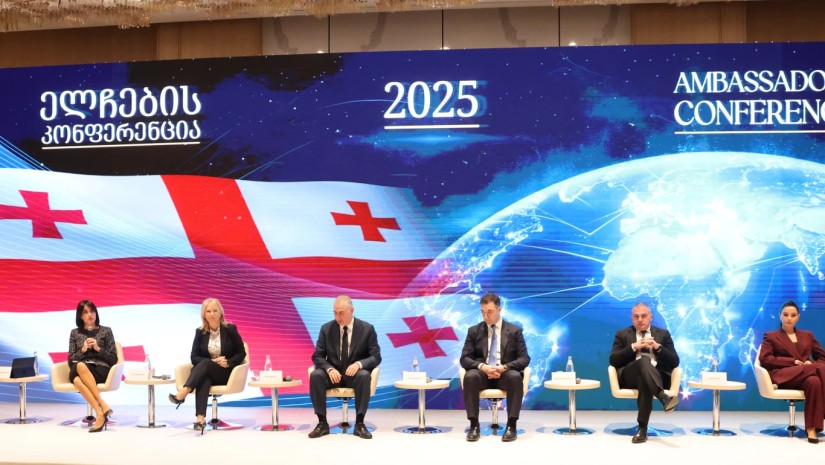 ელჩების კონფერენციის ფარგლებში რევაზ სოხაძემ დაგეგმილ ინფრასტრუქტურულ პროექტებზე ისაუბრა