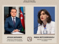 მაკა ბოჭორიშვილსა და ჯეიჰუნ ბაირამოვს შორის სატელეფონო საუბარი
