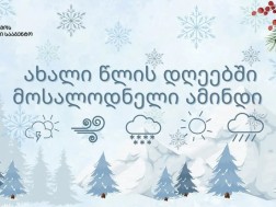 ახალი წლის ამინდი