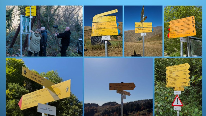  ტურიზმის ეროვნულმა ადმინისტრაციამ წელს 74,4 კმ სიგრძის 12 ბილიკი მონიშნა
