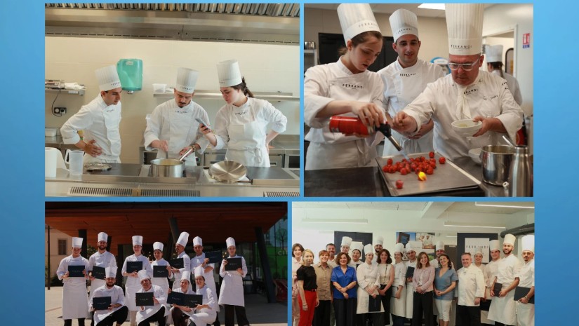  წელს პირველად ტურიზმის ეროვნული ადმინისტრაციის ორგანიზებით ქართველი მზარეულები საფრანგეთის პრესტიჟულ კულინარიულ სკოლაში Ferrandi Paris  გადამზადდნენ