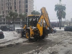 ქუთაისის მუნიციპალიტეტში ინტენსიურად მოსულმა თოვლმა გარკვეული პრობლემები შექმნა ქუთაისის მუნიციპალიტეტში ინტენსიურად მოსულმა თოვლმა გარკვეული პრობლემები შექმნა