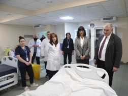 მიხეილ სარჯველაძე და თეა ახვლედიანი რუხის რესპუბლიკურ საავადმყოფოში იმყოფებოდნენ 