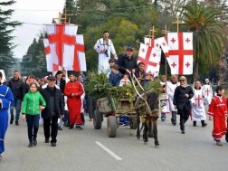 ზუგდიდში, საშობაო ალილო