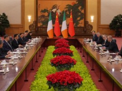 ირლანდიას ჩინეთთან სავაჭრო მოლაპარაკების გაღრმავება სურს ირლანდიას ჩინეთთან სავაჭრო მოლაპარაკების გაღრმავება სურს