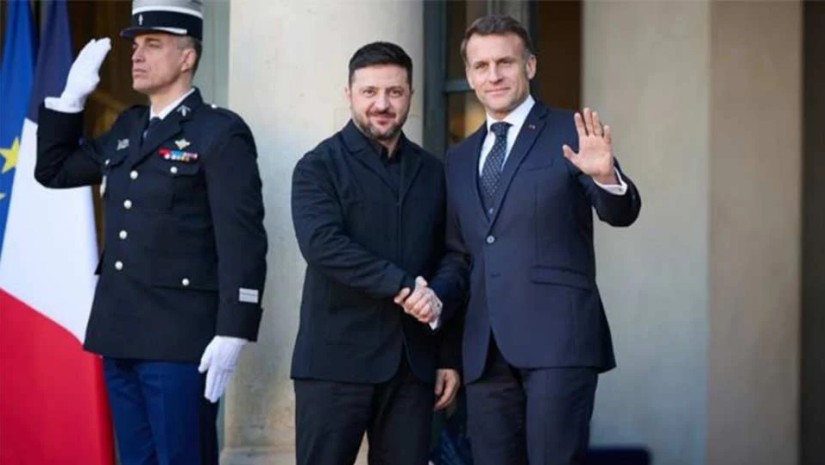 ზელენსკი მაკრონი