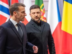 მაკრონი და ზელენსკი მაკრონი და ზელენსკი