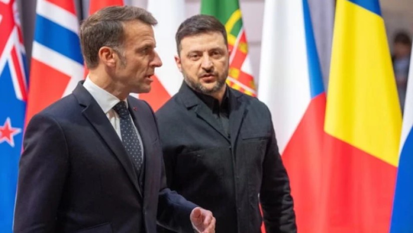 მაკრონი და ზელენსკი