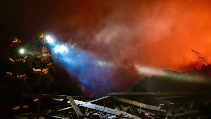 რუსეთმა კიევზე მასირებული თავდასხმა განახორციელა