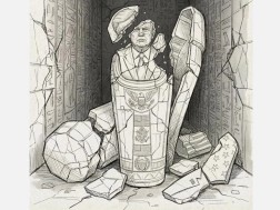 აიათოლა ალი ხამენეი სოციალურ ქსელში დონალდ ტრამპის კარიკატურას აქვეყნებს