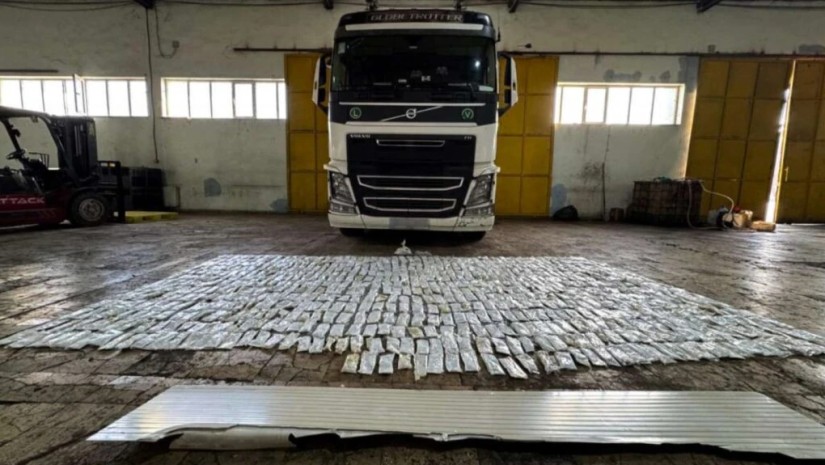 სატვირთო ავტომობილში 39 კილოგრამი ჰეროინი აღმოაჩინეს