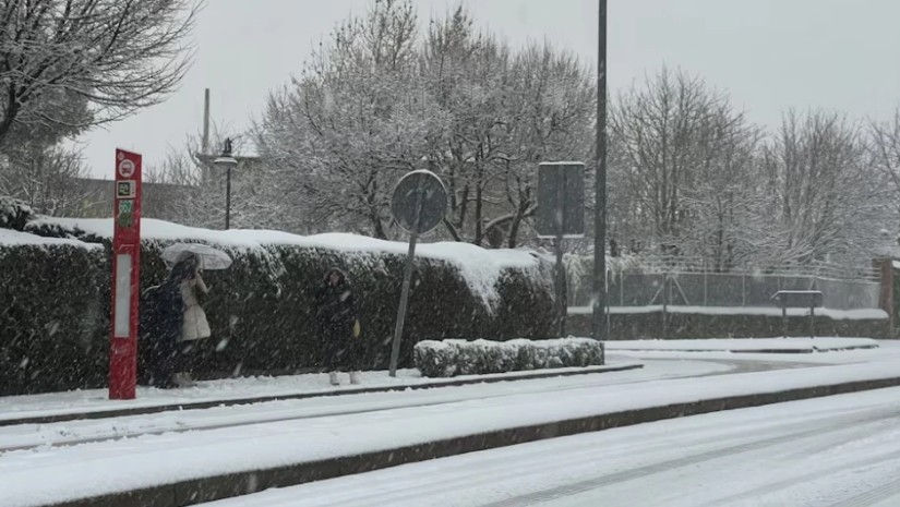 თოვლი პორტუგალიაში