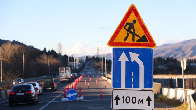 არაგვის ხიდზე მოძრაობა დროებით ნაწილობრივ შეიზღუდება   