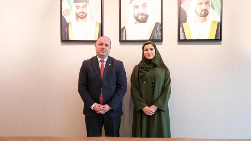 გივი მიქანაძე დუბაიში არაბთა გაერთიანებული საამიროების განათლების მინისტრს შეხვდა