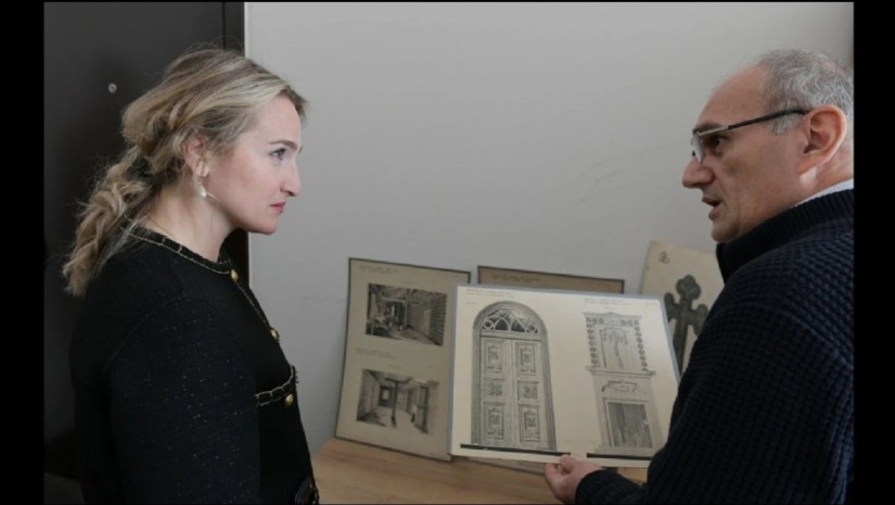 მარიამ ლაშხი და იმედა ნიკურაძე ისტორიისა და ეთნოლოგიის ინსტიტუტს ესტუმრნენ