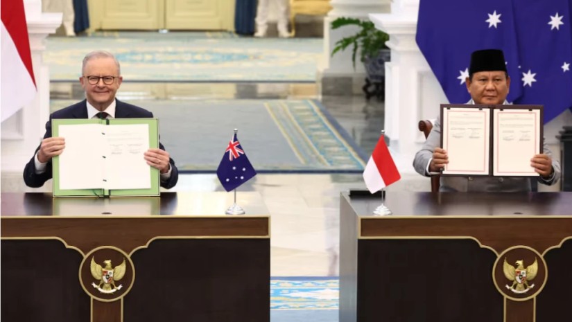 ინდონეზიამ და ავსტრალიამ უსაფრთხოების პაქტს მოაწერეს ხელი