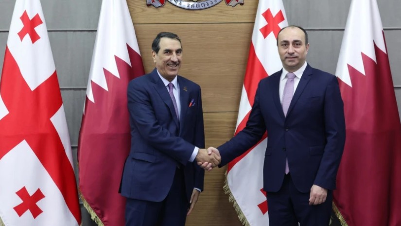 გეკა გელაძე კატარის სახელმწიფოს ახალდანიშნულ ელჩს შეხვდა