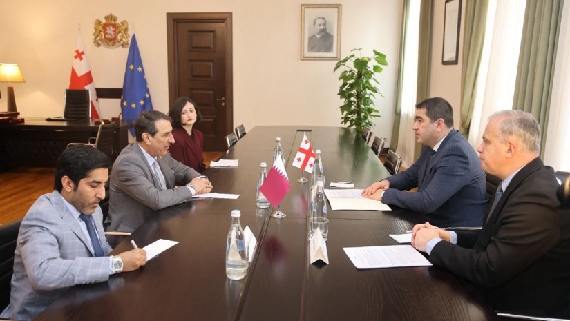 შალვა პაპუაშვილი საქართველოში კატარის სახელმწიფოს ახლად დანიშნულ ელჩს შეხვდა