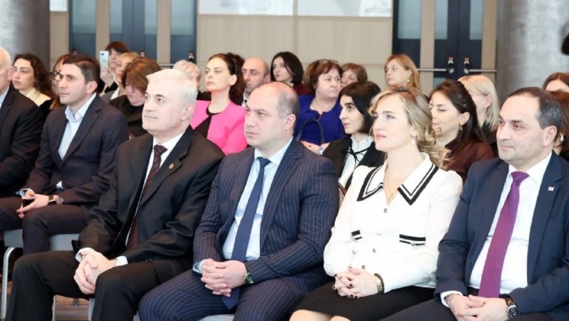 მარიამ ლაშხი მეცნიერ ქალთა და გოგონათა საერთაშორისო დღისადმი მიძღვნილ ღონისძიებაზე სიტყვით გამოვიდა