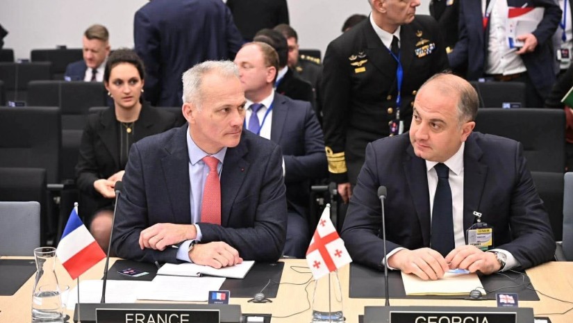 საქართველოს თავდაცვის მინისტრმა რამშტაინის ფორმატის შეხვედრაში მიიღო მონაწილეობა