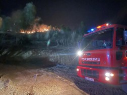 ხანძარი ქობულეთში