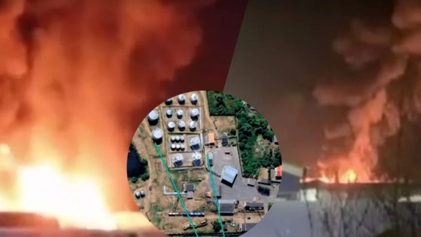 ფსკოვის ოლქში ნავთობის საცავ