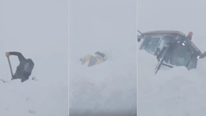 ზვავი ჩამოწვა