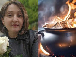 ჩეკების დაწვა