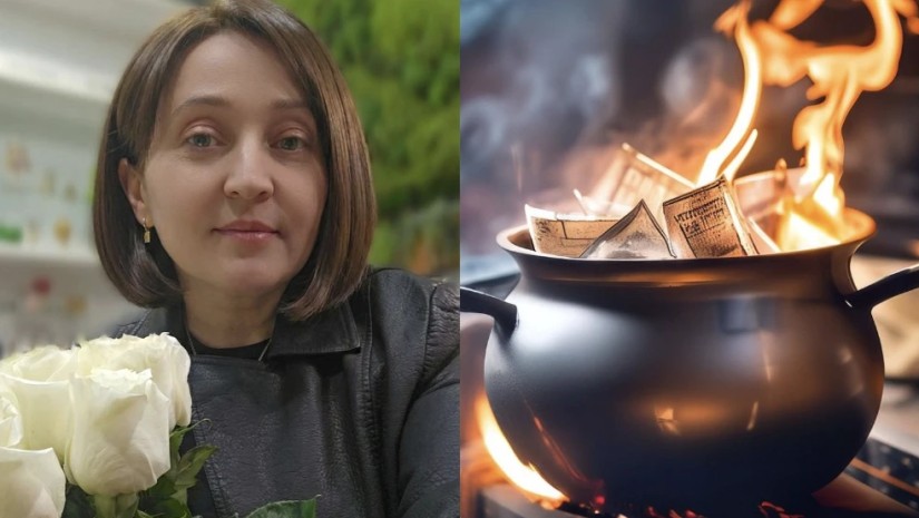 ჩეკების დაწვა