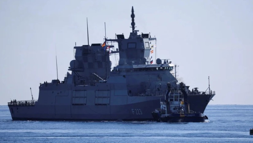 კვიპროსში გერმანული ფრეგატი შევიდა