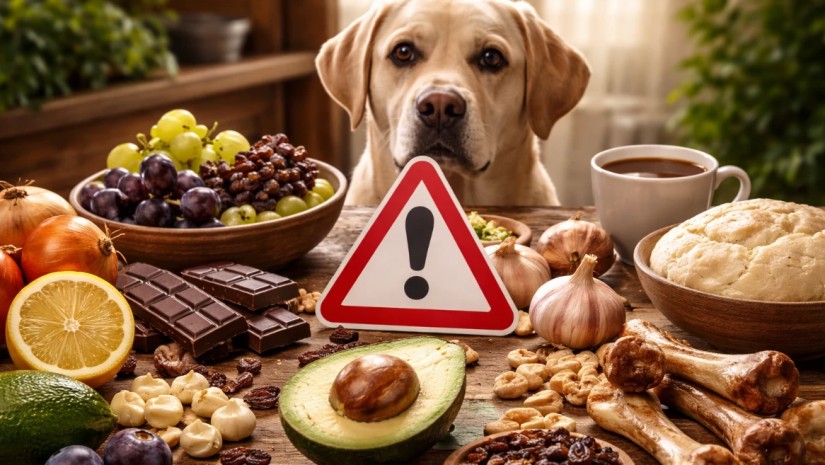 საკვები, რომელიც ძაღლებისთვის საშიშია