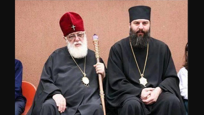 ილია მეორე და მეუფე შიო