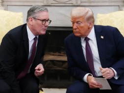 დონალდ ტრამპმა და კირ სტარმერმა