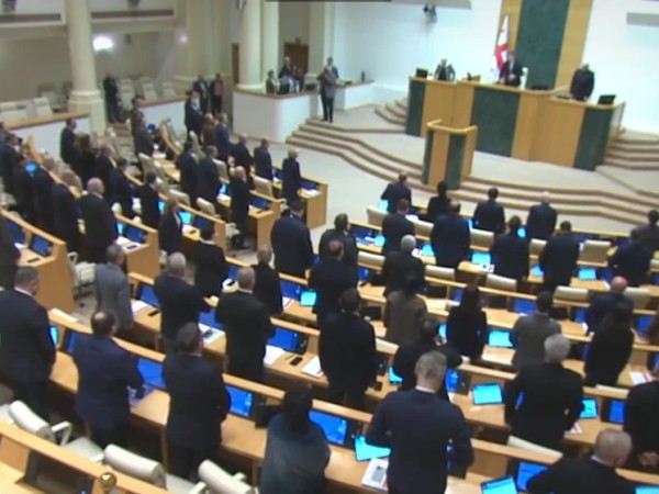 პარლამენტის პლენარული სხდომა