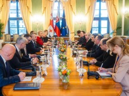 საქართველოსა და სლოვაკეთის პრეზიდენტები