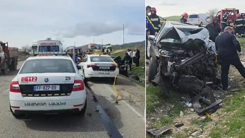 ავარია თბილისის შემოვლით გზაზე