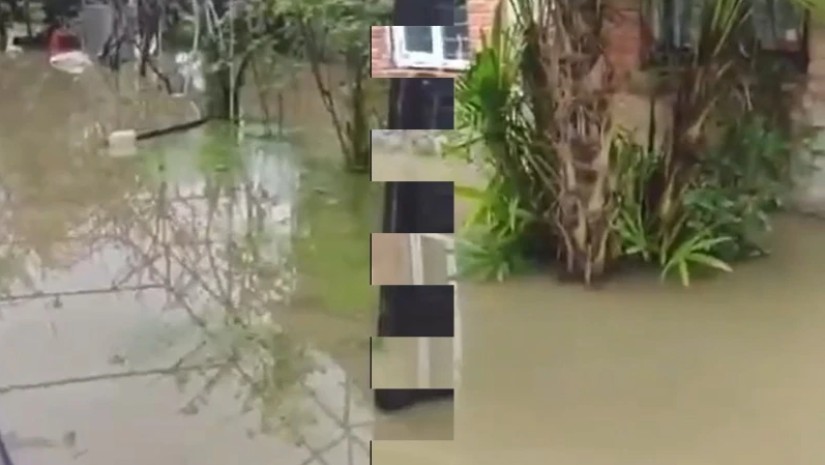 დატბორილი სახლები